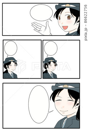 女性駅員の漫画（6） 86622756