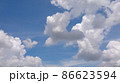 青の中に浮かぶ白 86623594