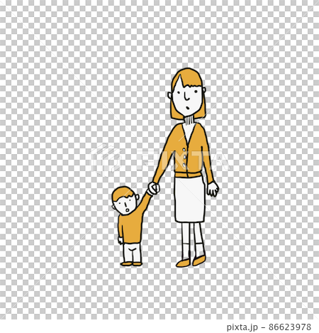 Mother and child 86623978