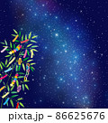 七夕　天の川  86625676