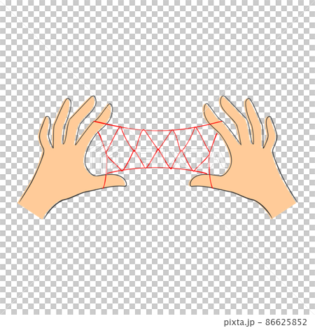 あやとりのイラスト 86625852