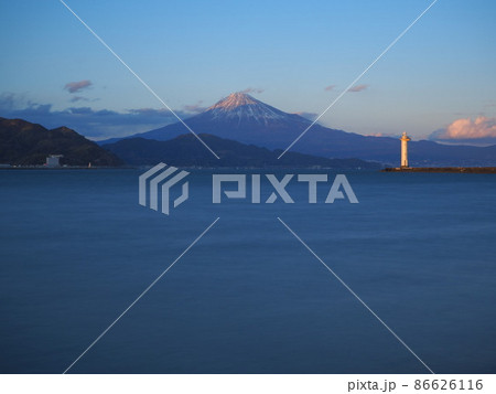 静岡県　冬の真崎海岸　2月 86626116