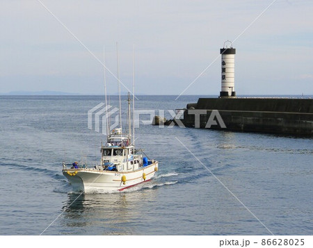小田原漁港と漁船 小田原漁港と漁船 86628025