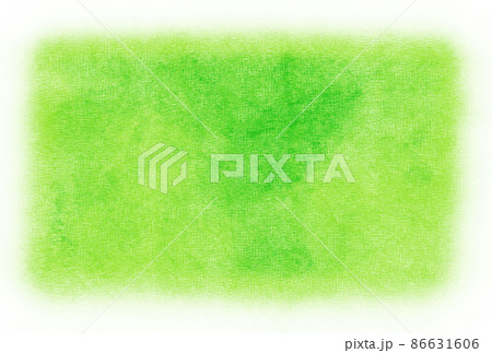 背景素材_色鉛筆_黄緑 86631606