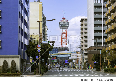 博多のシンボル 博多ポートタワー 博多のシンボル 博多ポートタワー 86632040