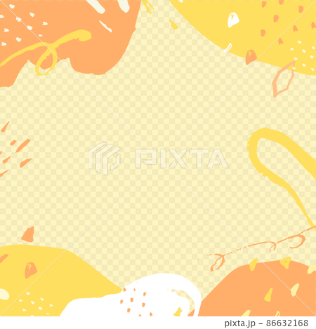 Yellow / orange minimal abstract / hand-painted background design Yellow / orange minimal abstract / hand-painted background design 86632168