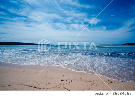 夏の増穂浦海水浴場 夏の増穂浦海水浴場 86634265