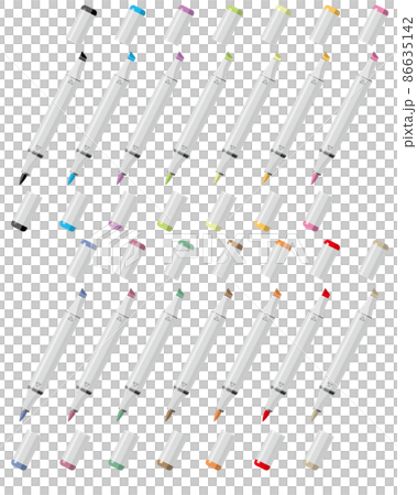 Various pen markers 86635142