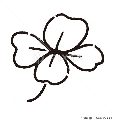 葉　ドローイング 86635334