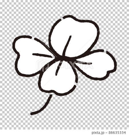 葉　ドローイング 86635334