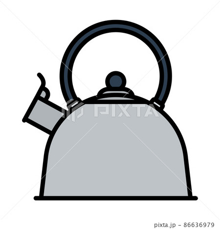 Kitchen Kettle Icon 86636979