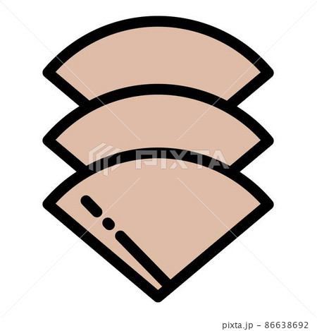 Filter coffee icon outline vector. Machine espresso 86638692