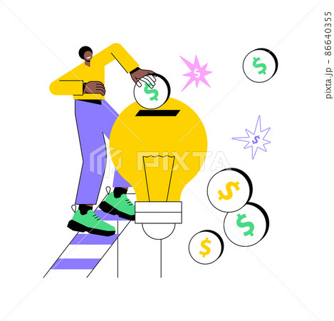 Venture investment abstract concept vector illustration. Venture capital, investment fund, startup financing process, angel investor, business growth, high-risk opportunity abstract metaphor. Venture investment abstract concept vector illustration. Venture capital, investment fund, startup financing process, angel investor, business growth, high-risk opportunity abstract metaphor. 86640355