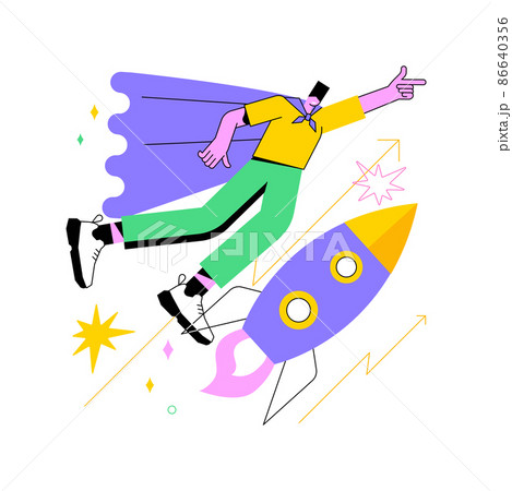 Startup accelerator abstract concept vector illustration. Business incubator, seed accelerator, startup mentoring, open innovation program, venture investment, big opportunity abstract metaphor. Startup accelerator abstract concept vector illustration. Business incubator, seed accelerator, startup mentoring, open innovation program, venture investment, big opportunity abstract metaphor. 86640356
