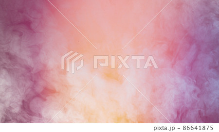 Atmospheric smoke, abstract color background 86641875