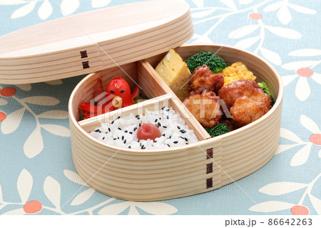 手作り弁当 86642263