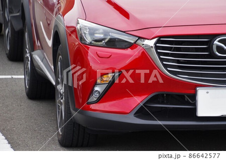 自動車イメージ マツダCX-3のフロントマスク 自動車イメージ マツダCX-3のフロントマスク 86642577