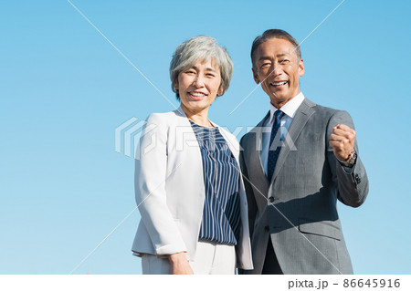 ミドルのビジネスパーソン ミドルのビジネスパーソン 86645916
