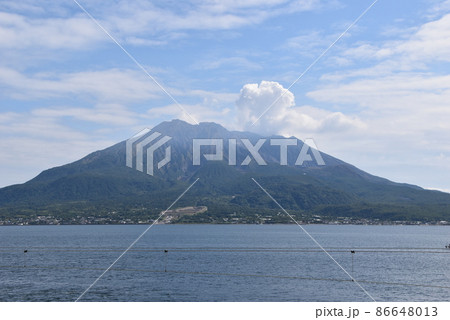 仙巌園から眺める桜島 86648013