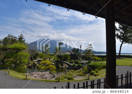 仙巌園から眺める桜島 仙巌園から眺める桜島 86648014