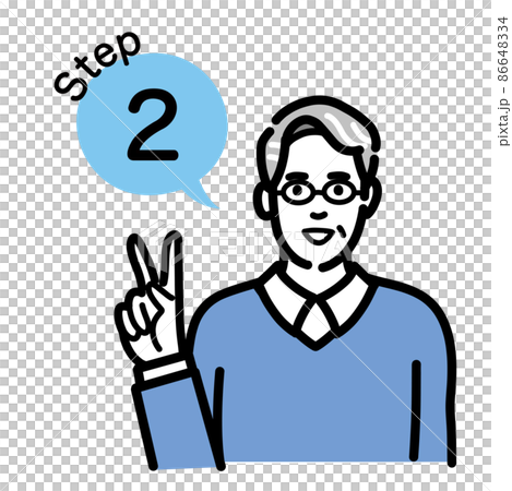 Step 2 戴眼鏡的中年男子講解流程 86648334