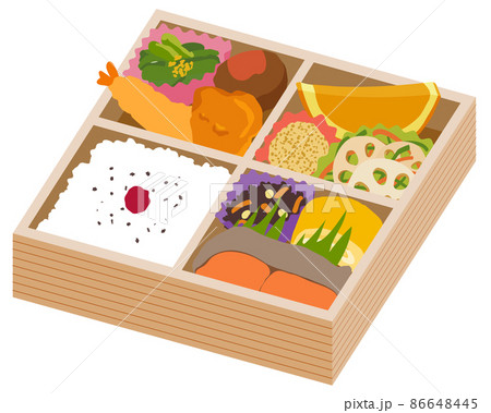 行楽弁当 イラスト 行楽弁当 イラスト 86648445