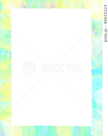 爽やかな色のフォトフレーム 86650324