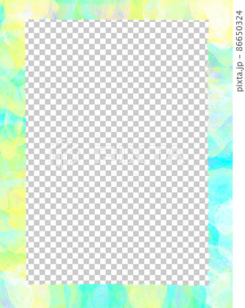爽やかな色のフォトフレーム 86650324