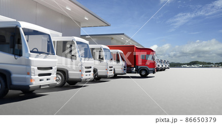 Express delivery and shipment service concept 86650379
