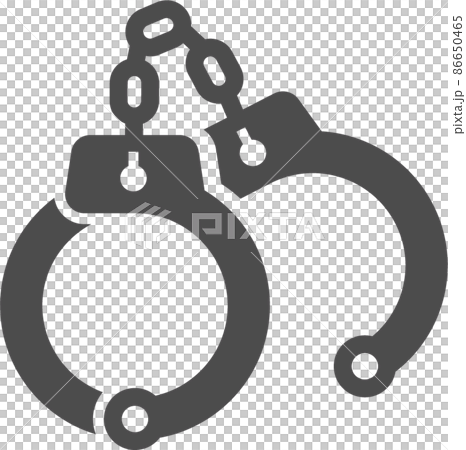 手錠アイコン イラスト 86650465