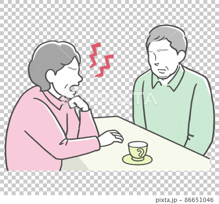 熟年夫婦 高圧的な妻 熟年夫婦 高圧的な妻 86651046