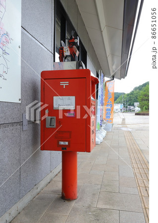 福島 三春 ポストのある風景(JR三春駅前 三春駒ポスト) 福島 三春 ポストのある風景(JR三春駅前 三春駒ポスト) 86651056