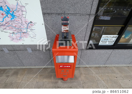 福島 三春 ポストのある風景(JR三春駅前 三春駒ポスト) 福島 三春 ポストのある風景(JR三春駅前 三春駒ポスト) 86651062