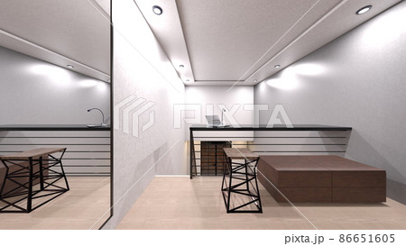 ロフト付きワンルーム 86651605