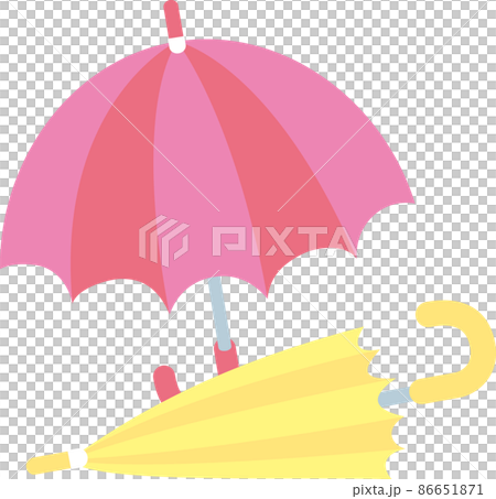 開紅傘和閉黃傘 開紅傘和閉黃傘 86651871