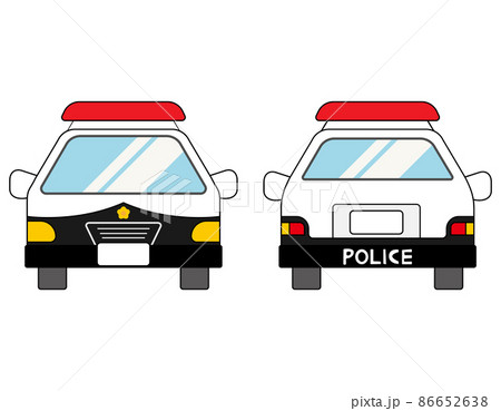 Police Car Police Vector Illustration Stock Illustration