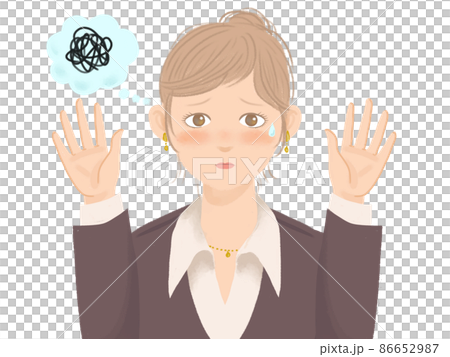 働く女性の日常OL編・ギブアップ 働く女性の日常OL編・ギブアップ 86652987