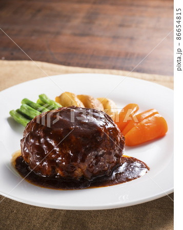 ハンバーグ ステーキ 86654815