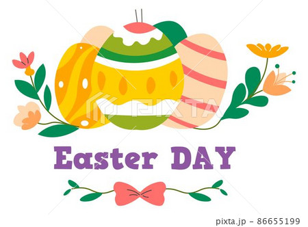 Easter day, spring holidays celebration and eggs Easter day, spring holidays celebration and eggs 86655199
