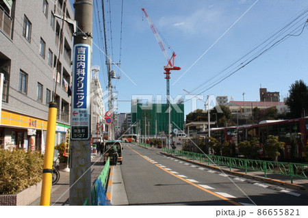 中野富士見町駅　東京メトロ　丸の内線　駅入口 86655821