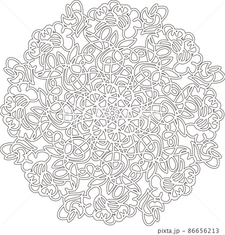 花の装飾文様 86656213
