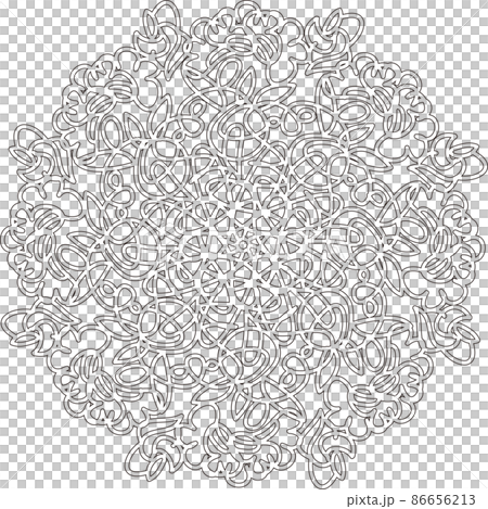花の装飾文様 86656213