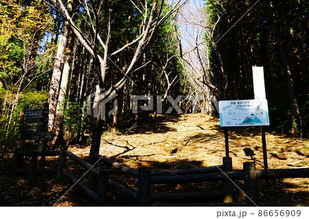 吾国愛宕ハイキングコース 道祖神峠 吾国山への入口 吾国愛宕ハイキングコース 道祖神峠 吾国山への入口 86656909