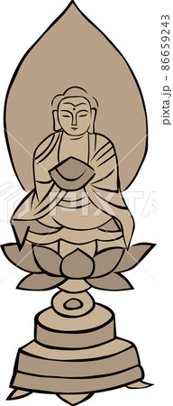 浮世絵　仏像　その2 86659243