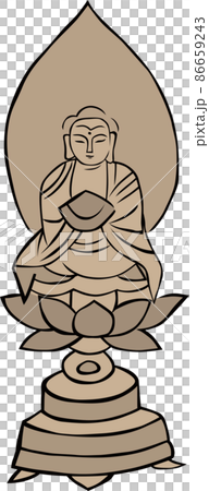 浮世絵　仏像　その2 86659243