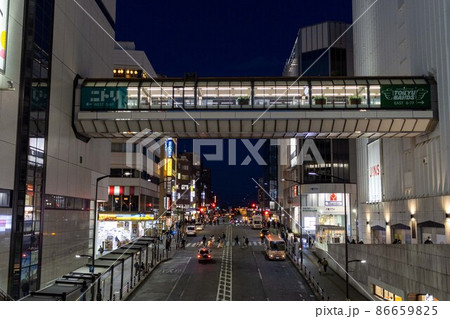 夜景：原町田大通り(ペデストリアンデッキ上から) 86659825