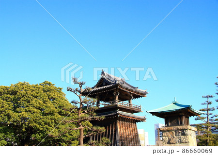 名古屋市、宮の渡し公園の風景 86660069