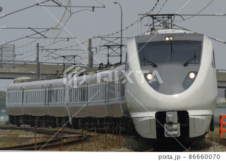 北陸本線　加賀笠間－美川　JR西日本　683系　T23＋T34編成（金沢）　サンダーバード 86660070