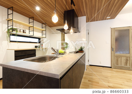 お洒落なキッチンルーム イメージ お洒落なキッチンルーム イメージ 86660333