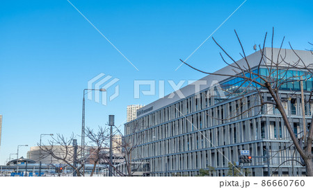【東京都】豊洲市場・正門前 86660760